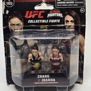 UFC Zhang vs Joanna Collectible Figures - Black and Red